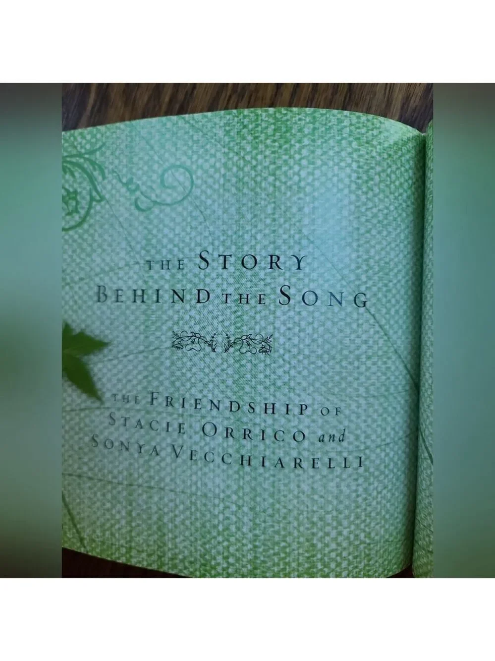 Hallmark Gift Book with Stacie Orrico CD & Lyrics
